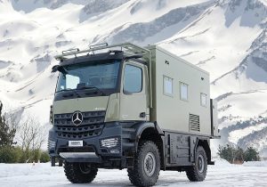 The Mercedes Arocs K5 Series Luxury Heavy-Duty RV (Flybridge Edition)